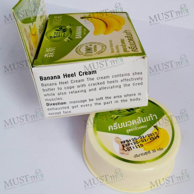 Banana Foot Cream Chivavithi 30g MustThai Grocery Online