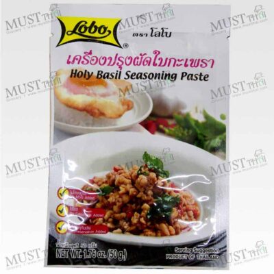 Holy Basil Seasoning Paste - Lobo (50g) » MustThai, Grocery Online