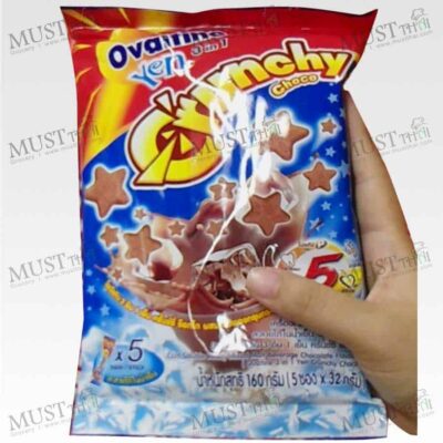 Crunchy Choco Chocolate Flavour Ready Mixed Malt - Ovaltine (pack of 5 ...