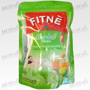 Herbal Infusion Green Tea Flavored - Fitné (pack of 15 sachets ...