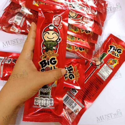 Big Roll Grilled Seaweed Japanese Style Spicy Flovour - TaoKaeNoi (3g ...