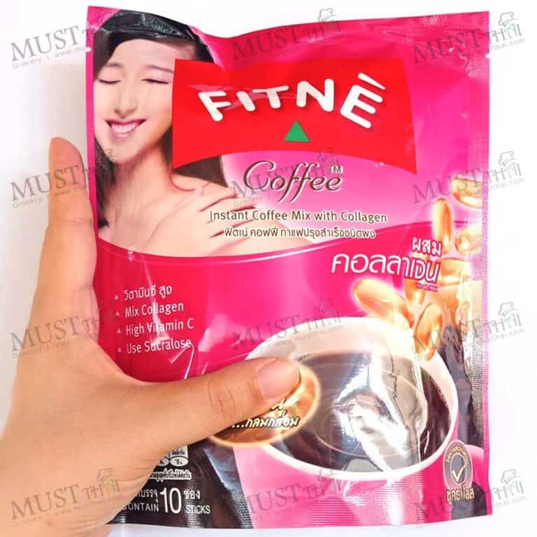 Instant Coffee Mix with Collagen - Fitné (10 sachets) » MustThai ...