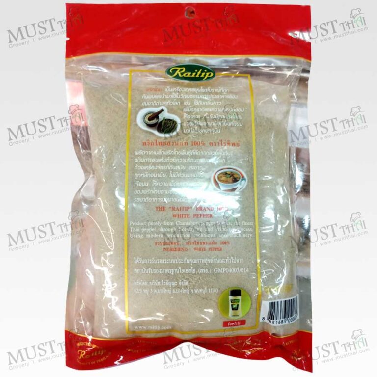 White Pepper Powder - Raitip (500g) » MustThai, Grocery Online