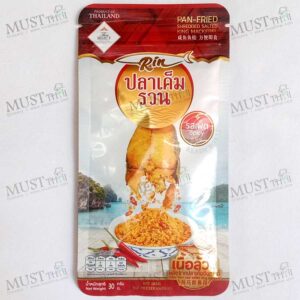 Salted King Mackerel Fish Flakes Spicy - Rin (30g) » MustThai, Grocery ...